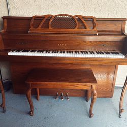 Excellent sound Kawai Piano!! Will deliver!!!  