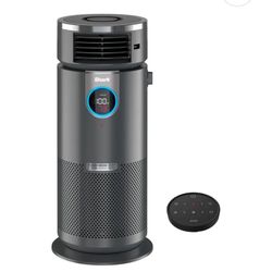Shark - 3-in-1 Air Purifier, Heater & Fan with NanoSeal HEPA, Cleansense IQ, Odor Lock, for 500 Sq. Ft - Grey
