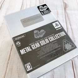 Metal Gear Solid 20th Anniversary Collection SONY PlayStation PS1 PS2 PSP Japan Edition