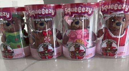 Squeezy bears squishy toys