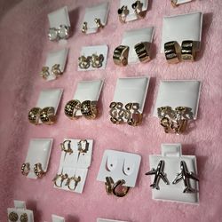 Gold Plated Earrings