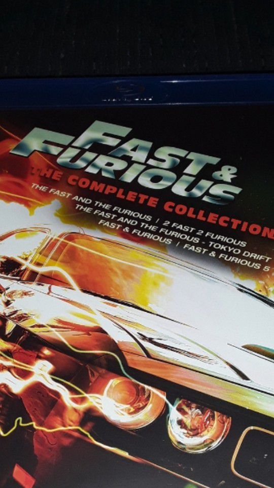 Fast and furious complete set
