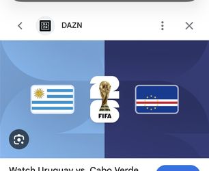 FIFA 2026 Uruguay Vs Cabo Verde June21