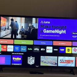 LG 55” Smart TV