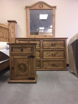 BRAND NEW TEXAS RUSTIC STAR BEDROOM SET
