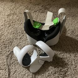 Meta Quest 2 VR Headset + Controllers (Read Description)