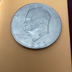   40% Silver Eisenhower Dollar / Circulated 