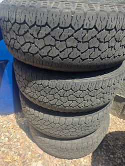4 Goodyear Wrangler 275 60 20
