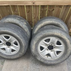Wheels and Tires 255 70 R18