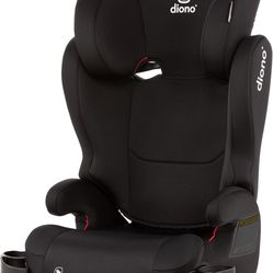 Diono Cambria 2 XL, Dual Latch Connectors, 2-in-1 Belt Positioning Booster Seat, High-Back to Backless Booster, Space and Room to Grow, 7 Headre