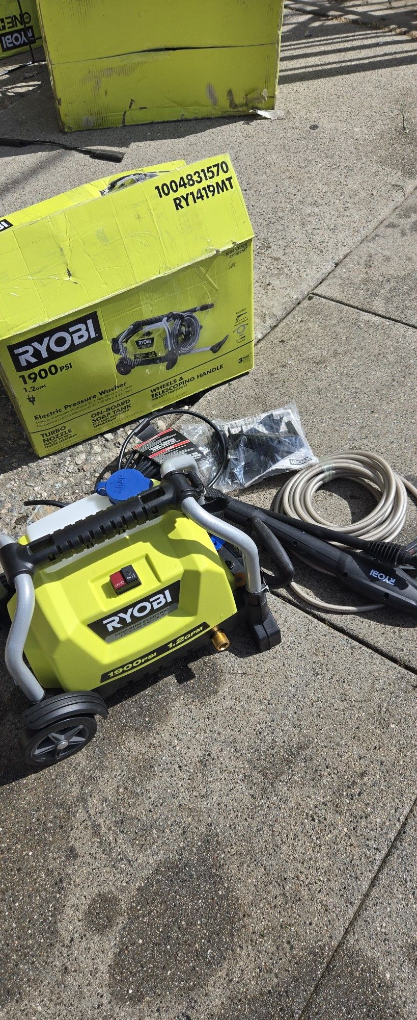 Ryoby Power Washer