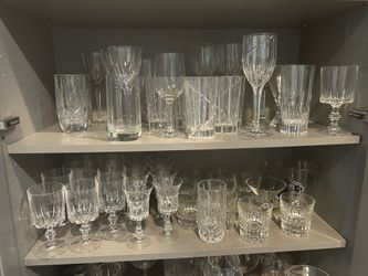 Crystal glasses