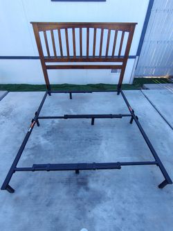 Headboard and frame