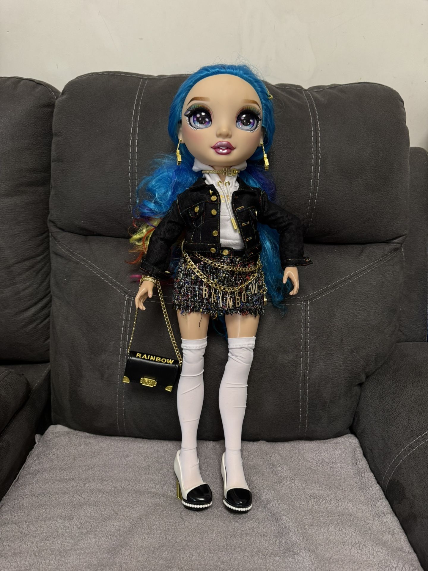 Rainbow High My Runway Friend Amaya Raine Fashion Doll 24" Articulated Doll
