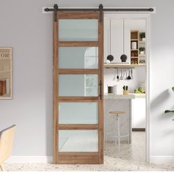 38x96 Barn Door New We