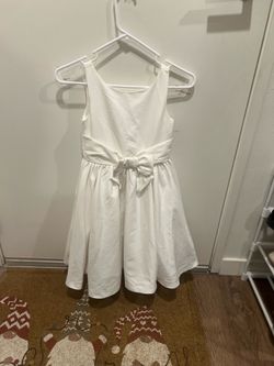 Satin flower girl dress Janie&Jack size 7
