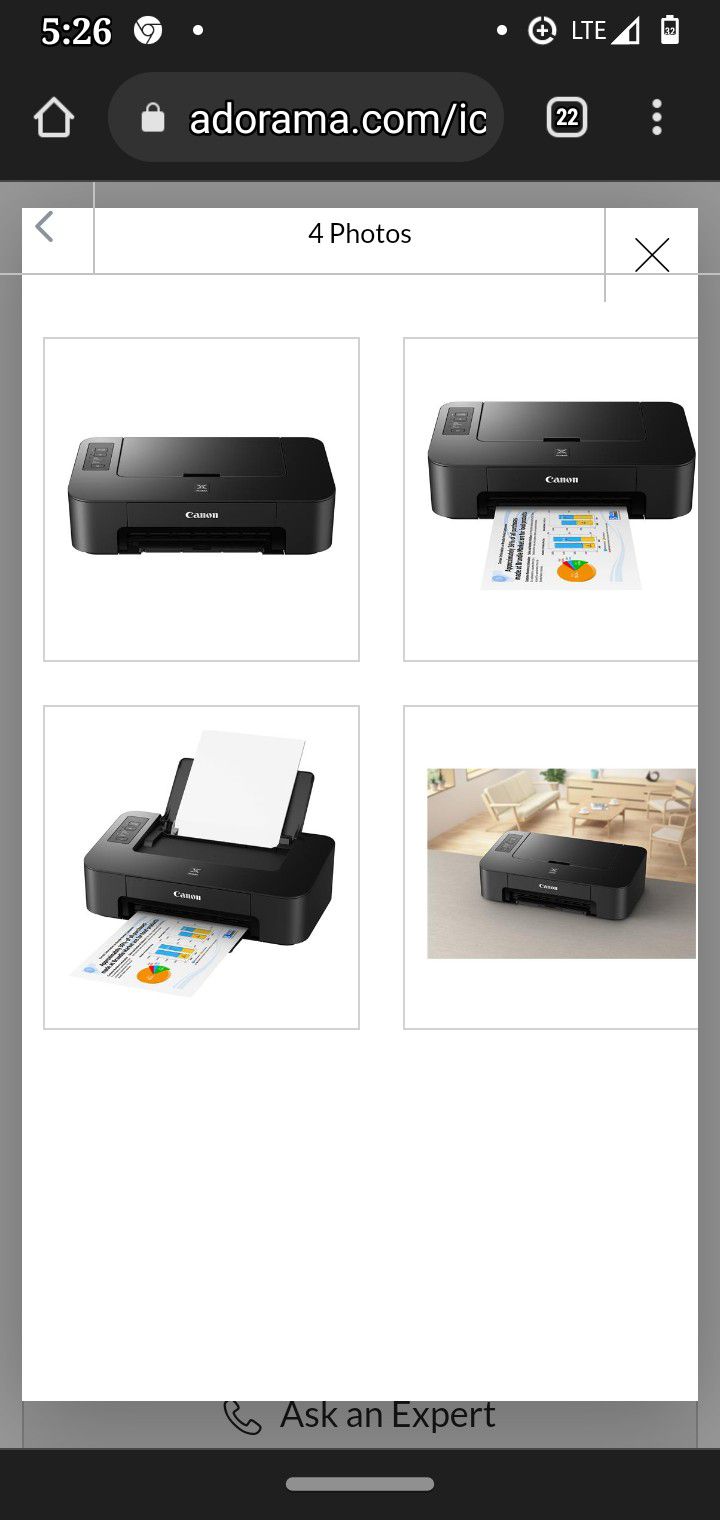 Brand New Black Cannon Printer, Copier, And Scanner