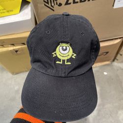 Disney Pixar Monsters Inc VTG Y2K 2001 Cast & Crew Cap (RARE)