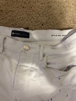 Purple jeans