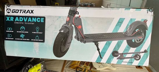 Gotrax XR Advance lightweight electric scooter SPEED 15.5MPH Range 14 Miles