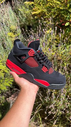 Jordan 4 red Thunder size 12 used og all