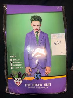 Joker costume child