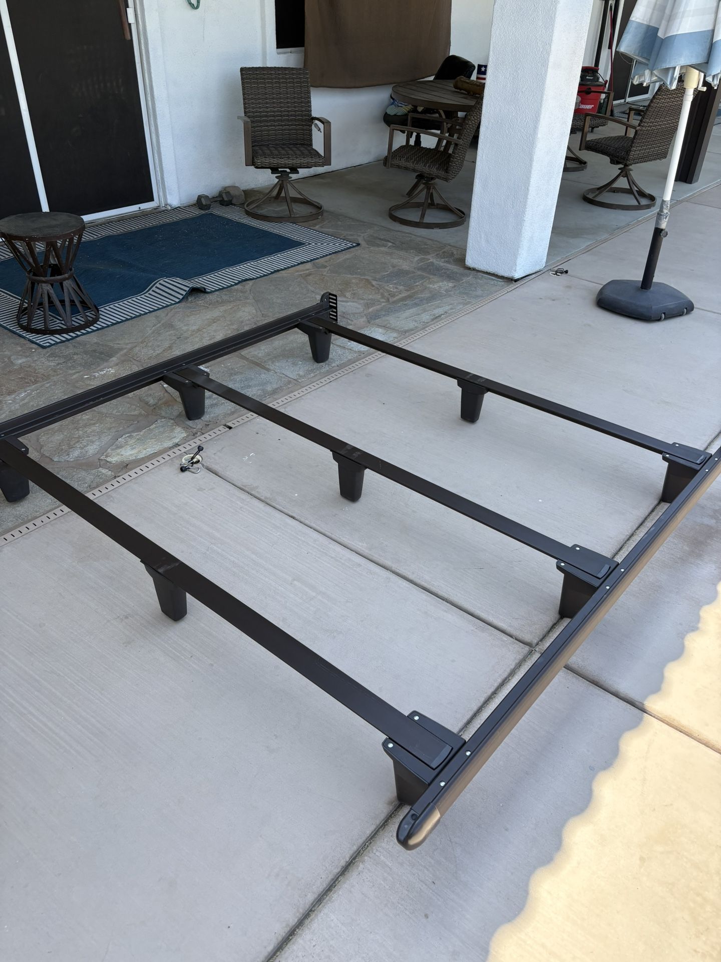 King Size Bed frame with Headboard included