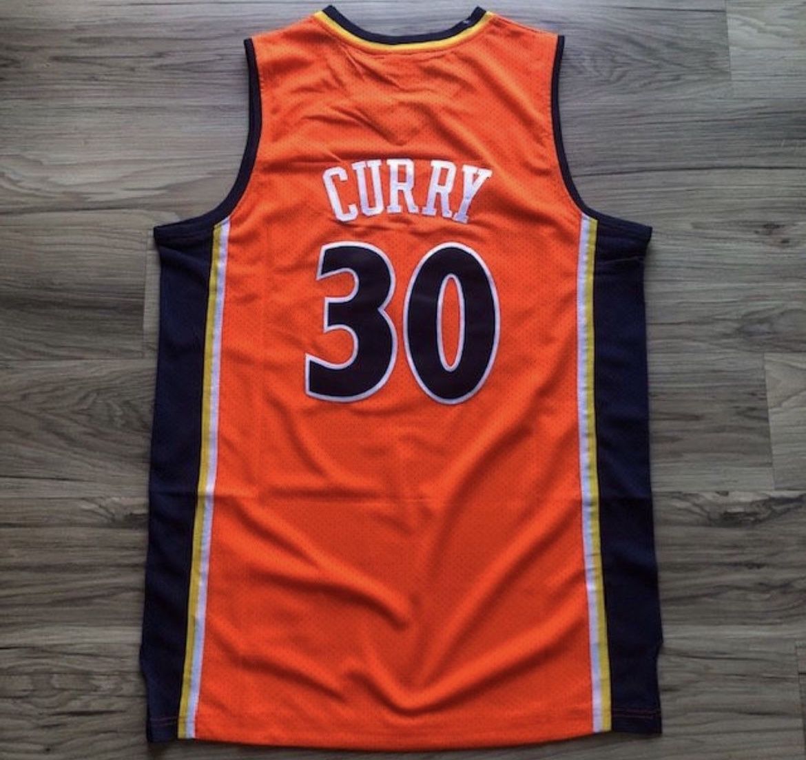 mitchell and ness stephen curry jersey