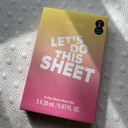 Let’s Do This Sheet 5-Day Mask Set
