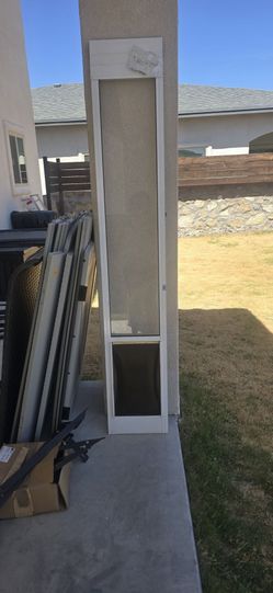 Sliding pet door - $130
