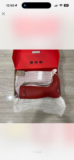 Hunter rain boots size 7