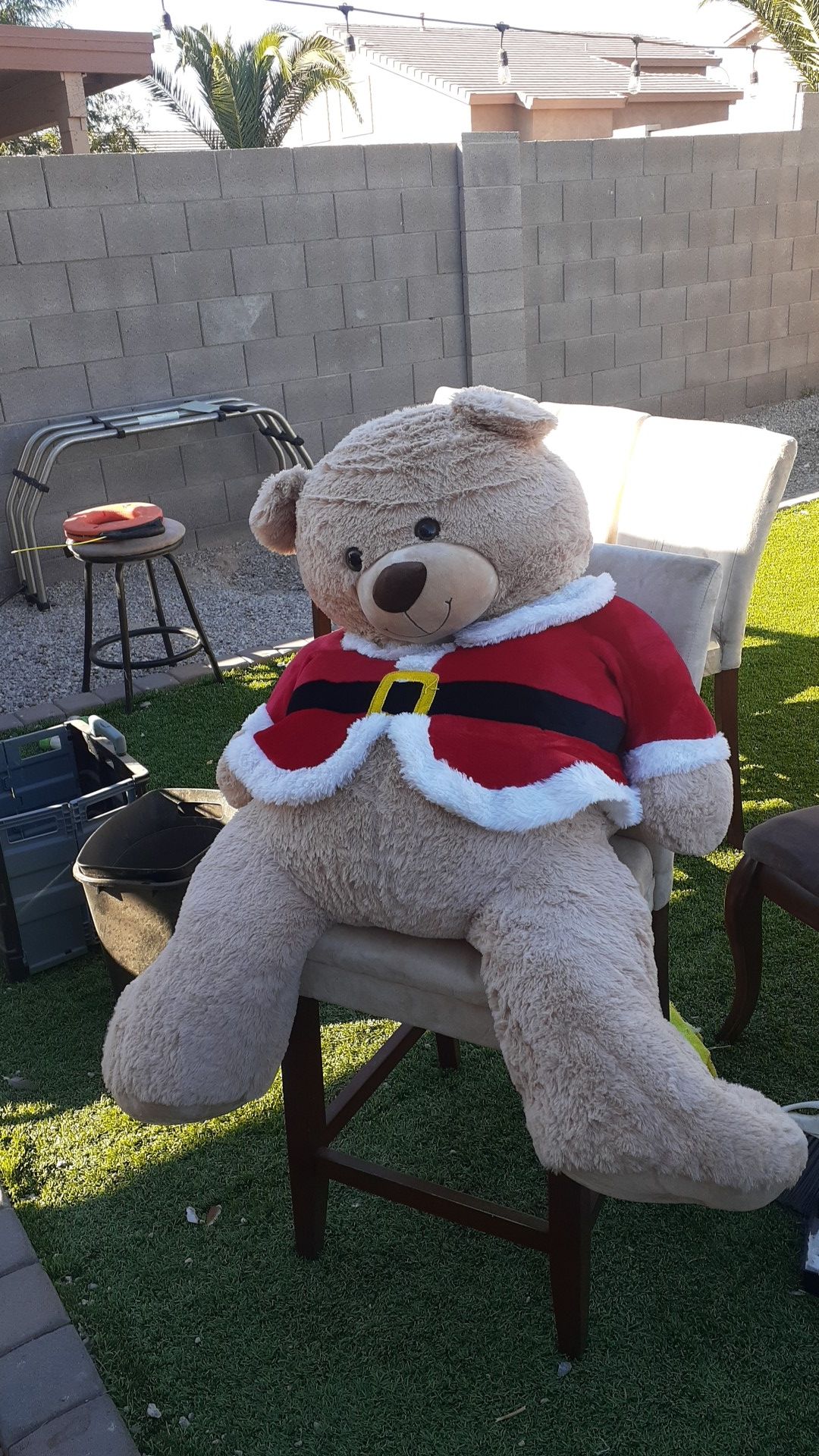 Christmas teddy bear