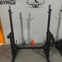 Squat Rack And Pull Up Rack
