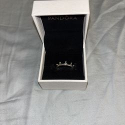 Retired Pandora Crown Ring