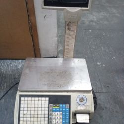 Deli / Butcher Scale Commercial Food Scale And Label/ Receipt Printer