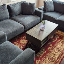 Two & Tree Sic    Recliner , Coffee Table 