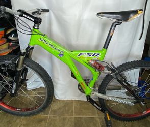 Neon Specialized Ground Control FSR Extreme 26er Full Suspension