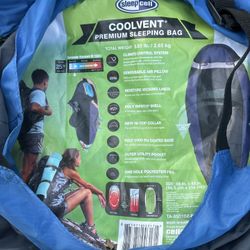 Sleep Cell Coolvent Premium Sleeping Bag 38” X 85”