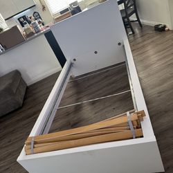 Twin size bed frame