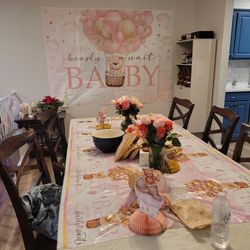 Girl Baby Shower Decor