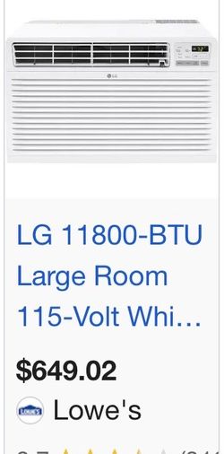 Brand New LG w/ warranty card/ remote