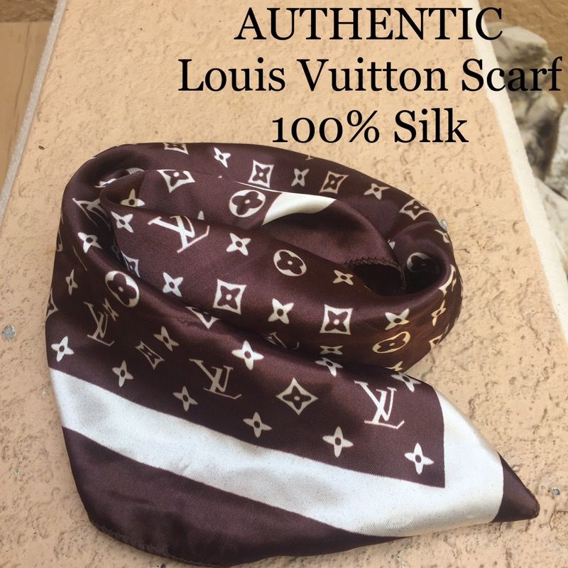 authentic louis vuitton scarf