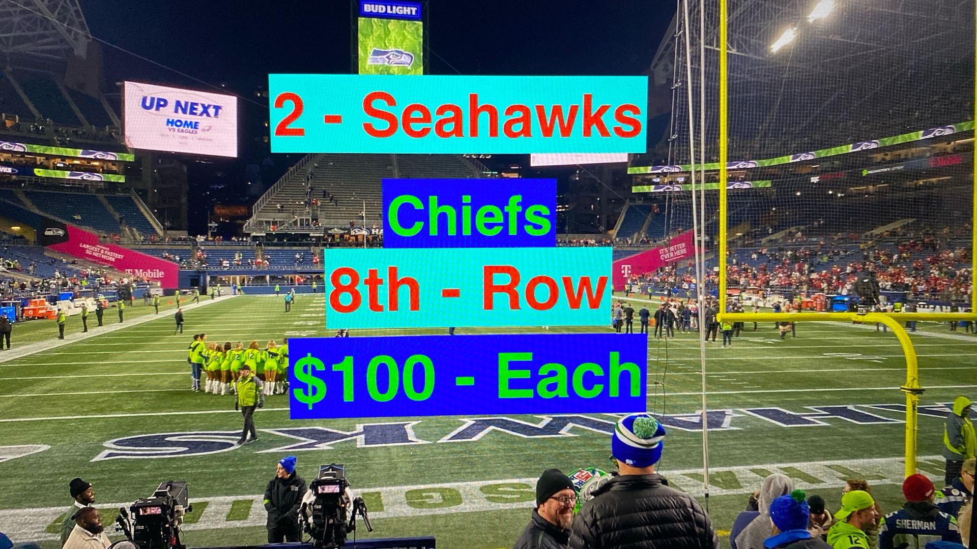 Seahawks Chiefs Tickets