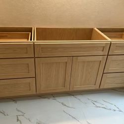 solid wood 60 inch vanity cabinet without countertop