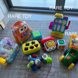 Fisher-Price & Little Tikes & More Baby And Toddler Toys 10-Piece Set