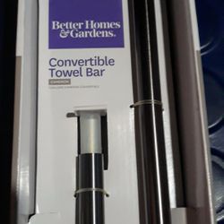 CONVERTIBLE TOWEL BAR (OIL-RUBBED BRONZE FINISH)