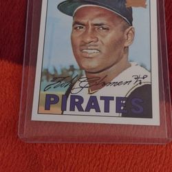 Baseball Sale Day Roberto (Bob) Clemente Commemorative Reprint Card Cash Porch Pickup Redmond 