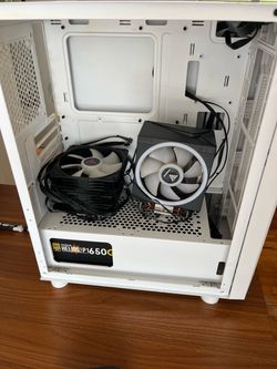 PC Parts computer set up custom build
