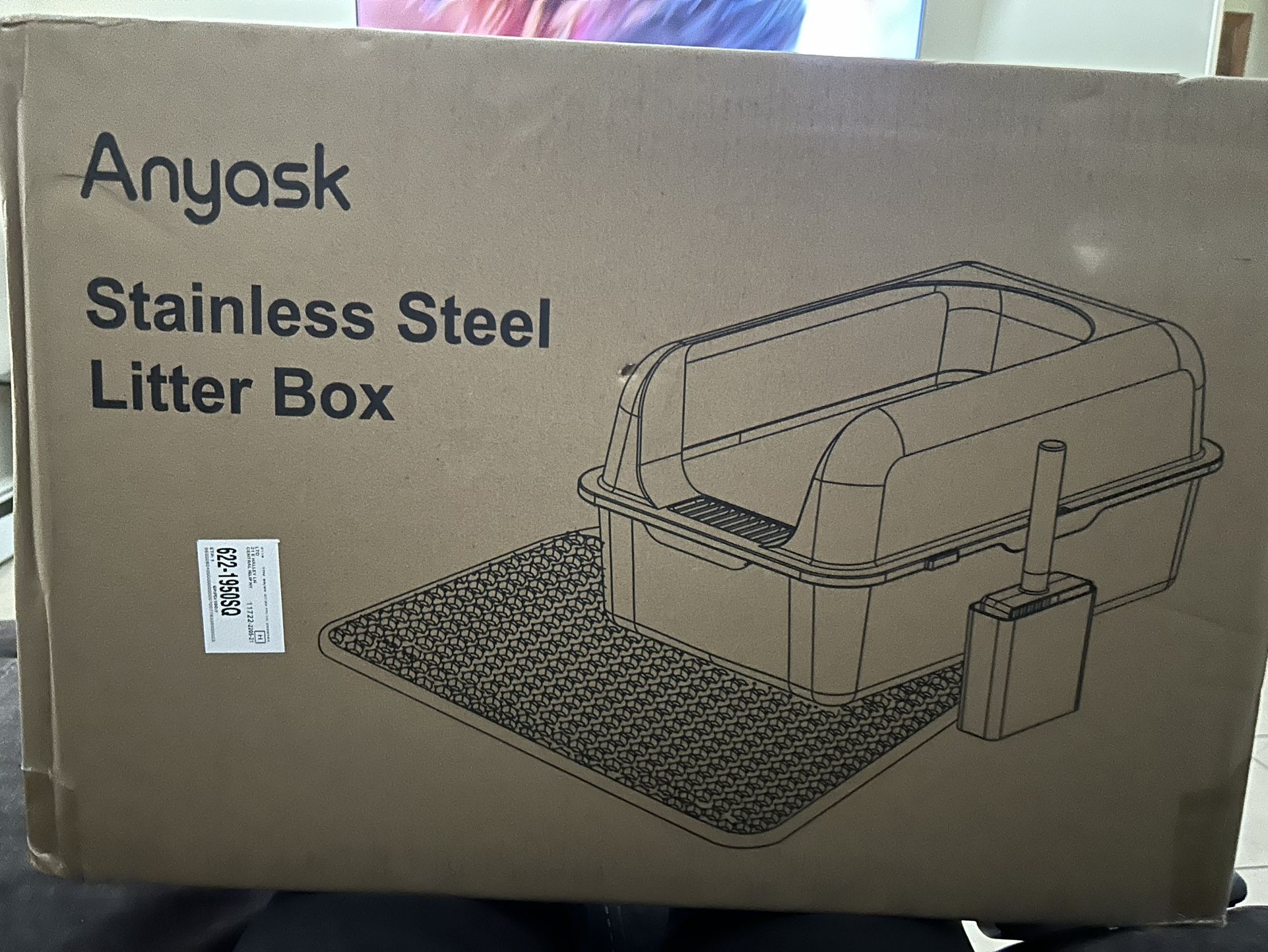 Stainless Steel, Litter Box 