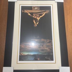 Salvador Dali Limited Edition Christ of St John of the Cross 201/300 Signed COA 